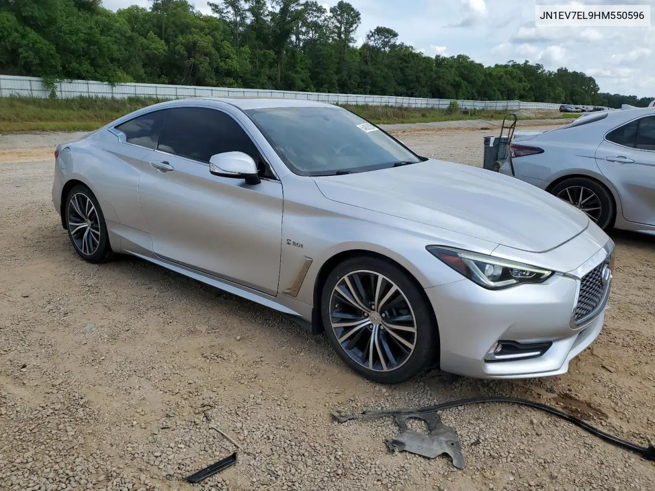 2017 Infiniti Q60 Premium VIN: JN1EV7EL9HM550596 Lot: 54850825