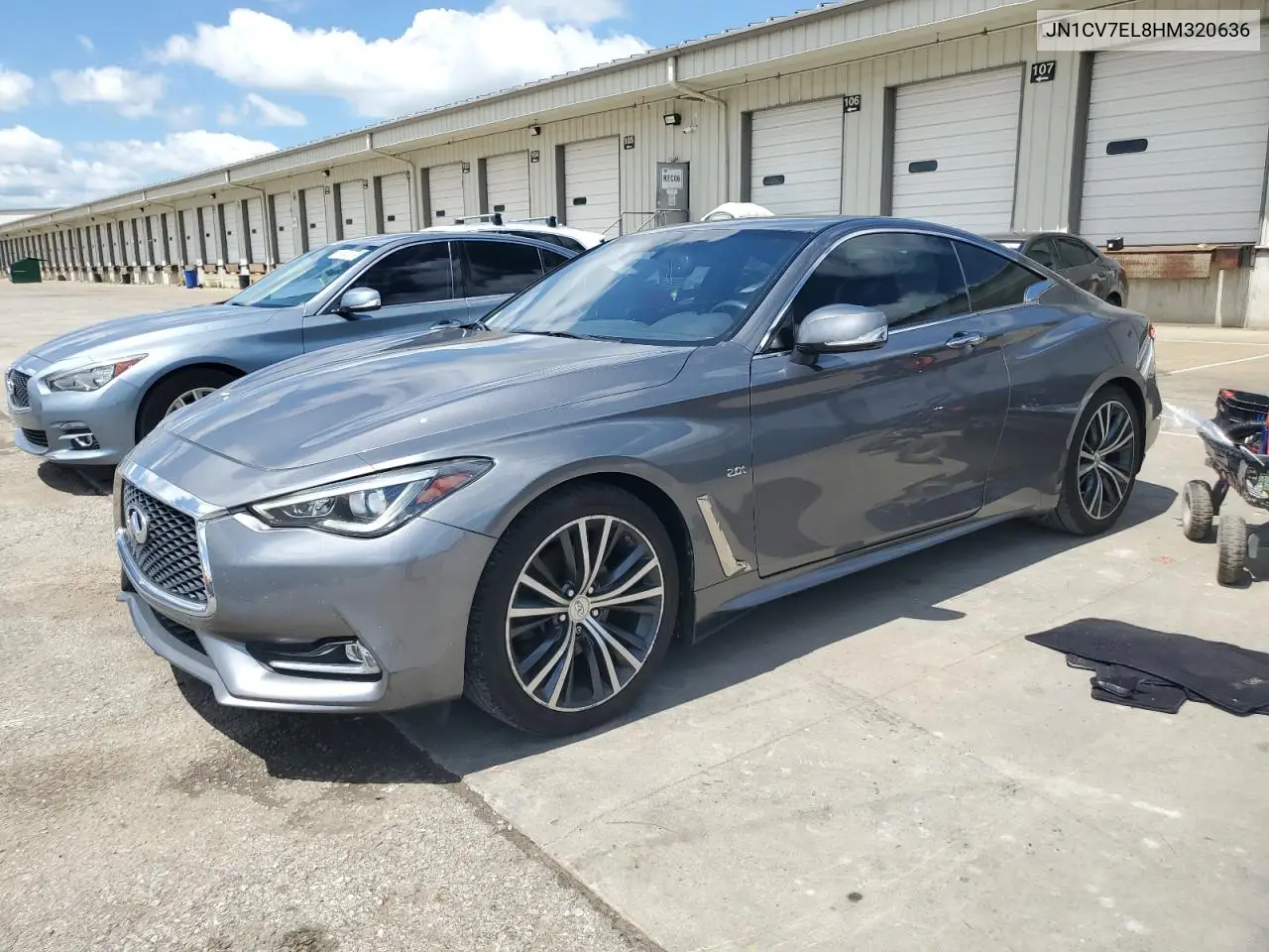 2017 Infiniti Q60 Base VIN: JN1CV7EL8HM320636 Lot: 55202905