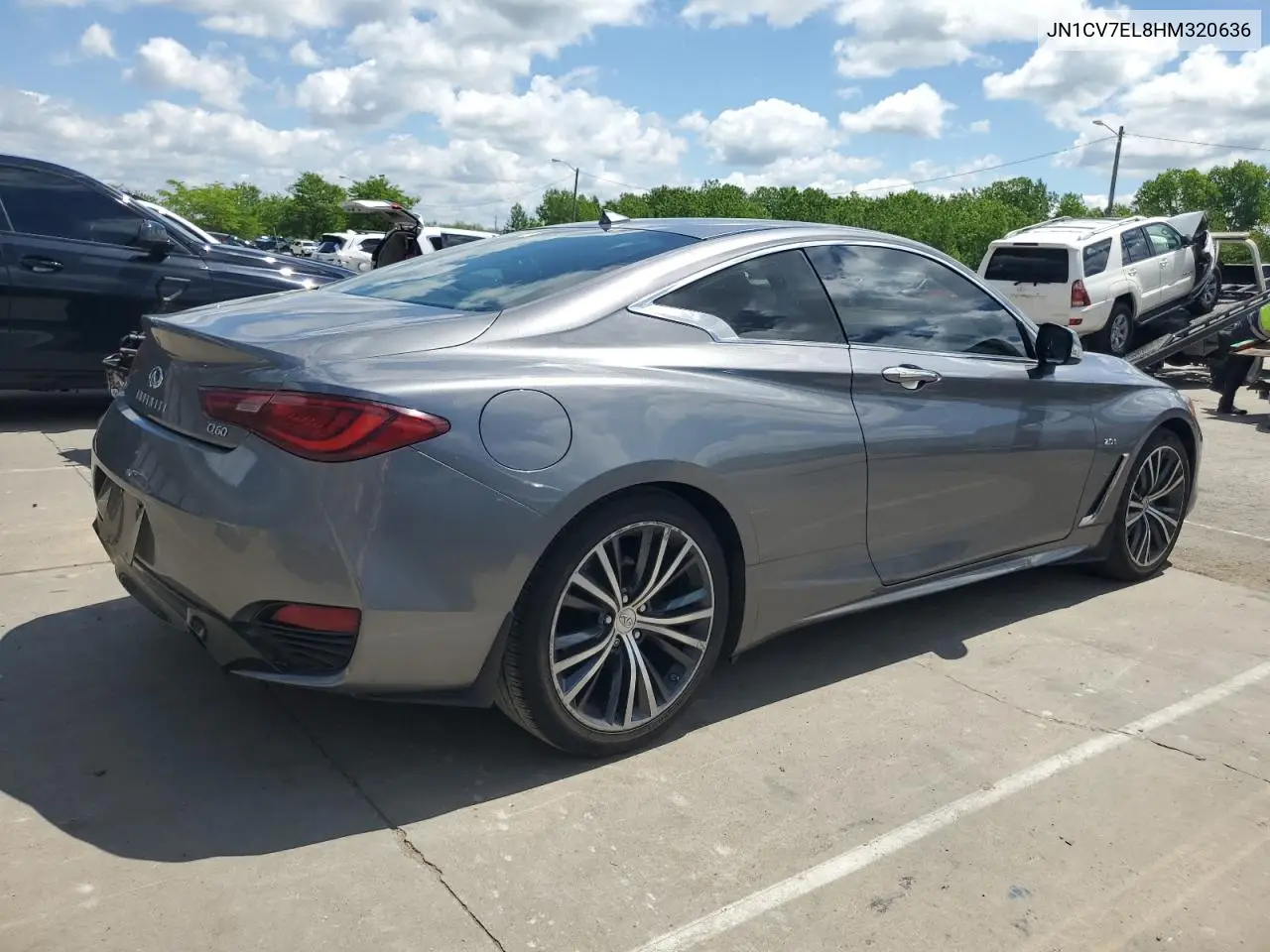 2017 Infiniti Q60 Base VIN: JN1CV7EL8HM320636 Lot: 55202905