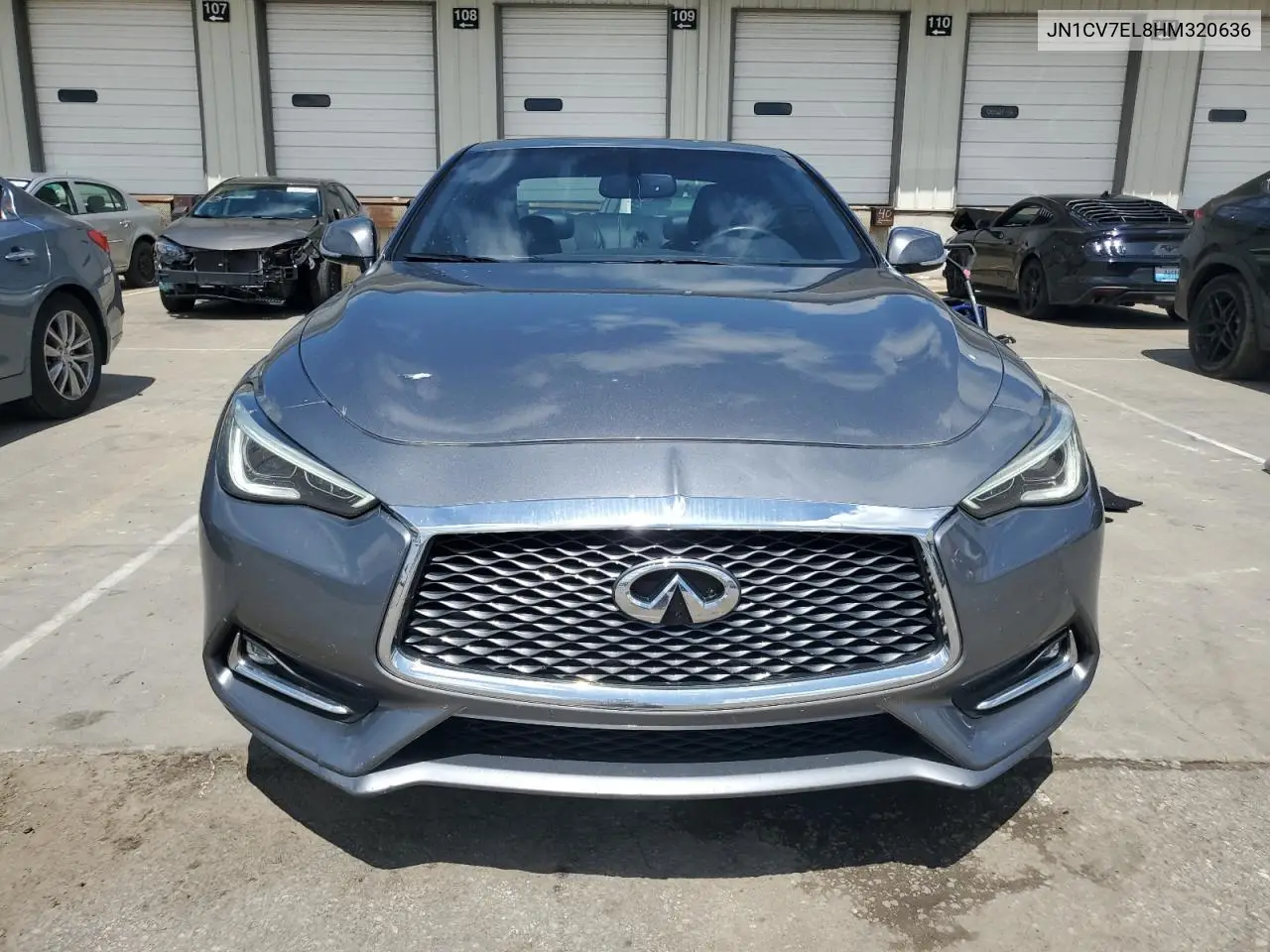 2017 Infiniti Q60 Base VIN: JN1CV7EL8HM320636 Lot: 55202905