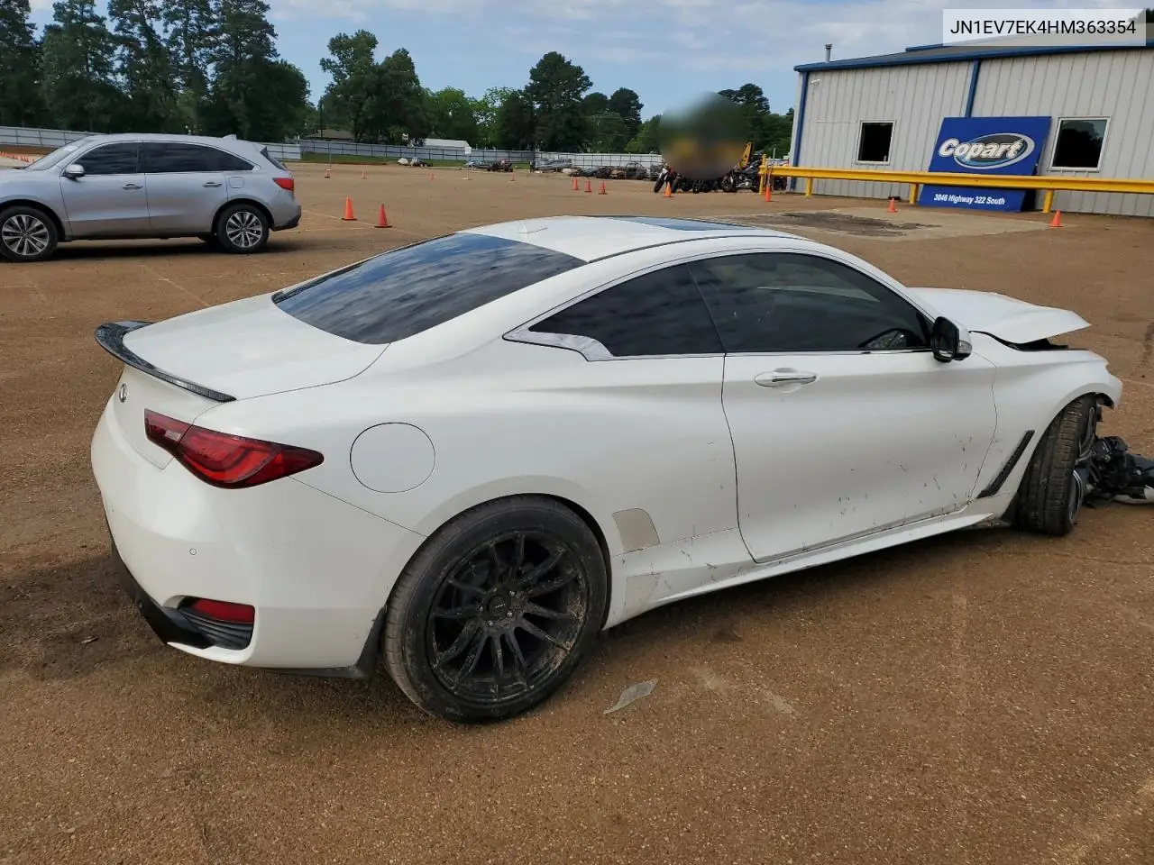 2017 Infiniti Q60 Premium VIN: JN1EV7EK4HM363354 Lot: 55751315