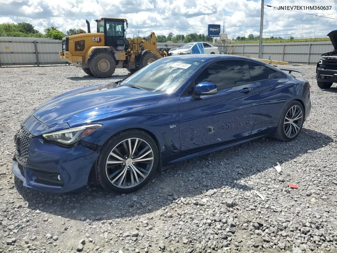 2017 Infiniti Q60 Premium VIN: JN1EV7EK1HM360637 Lot: 55801835