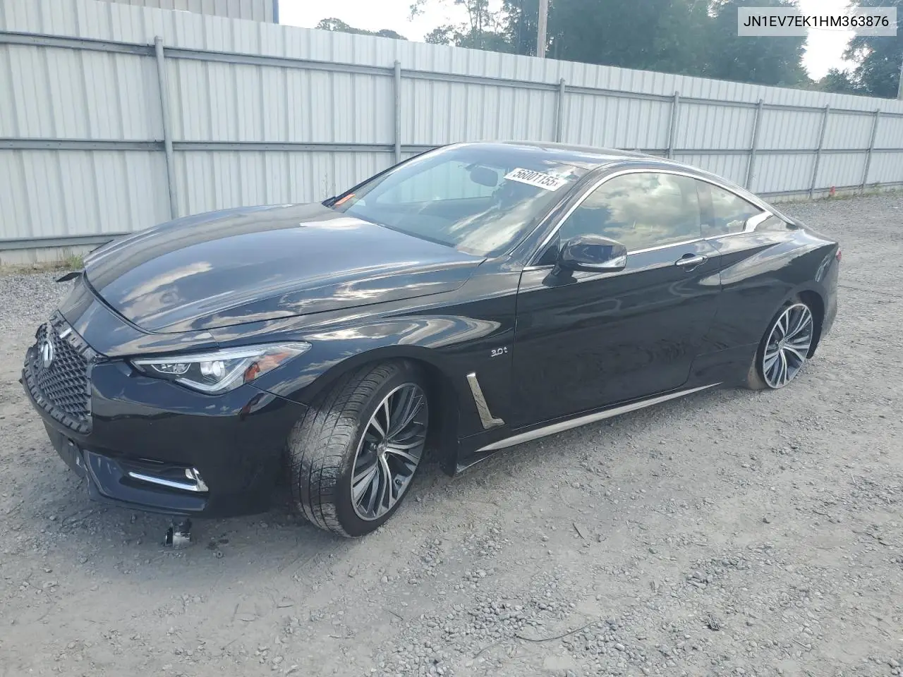 2017 Infiniti Q60 Premium VIN: JN1EV7EK1HM363876 Lot: 56001155