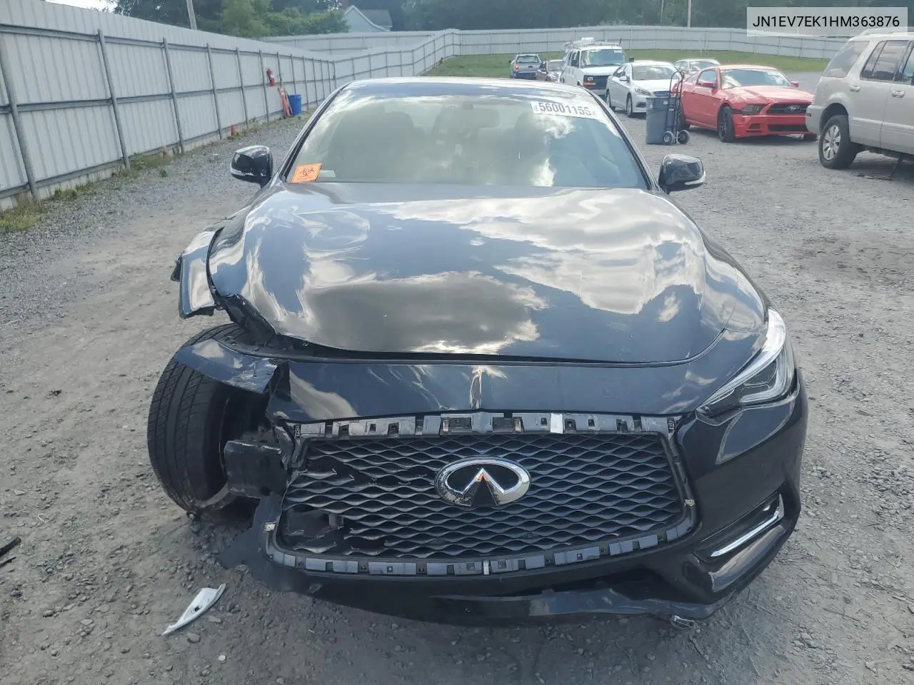 2017 Infiniti Q60 Premium VIN: JN1EV7EK1HM363876 Lot: 56001155