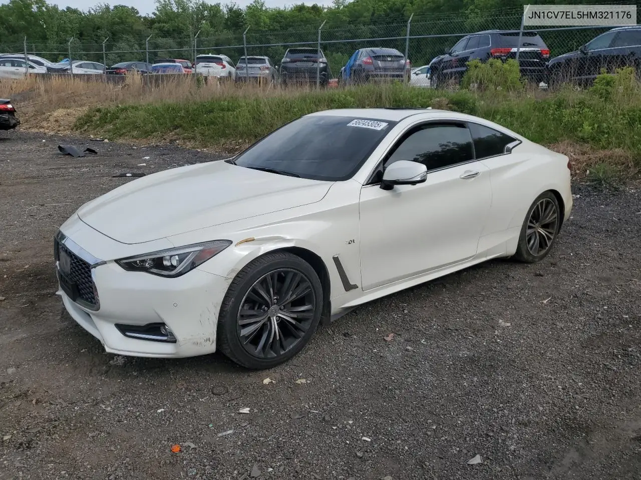 2017 Infiniti Q60 Base VIN: JN1CV7EL5HM321176 Lot: 56045305
