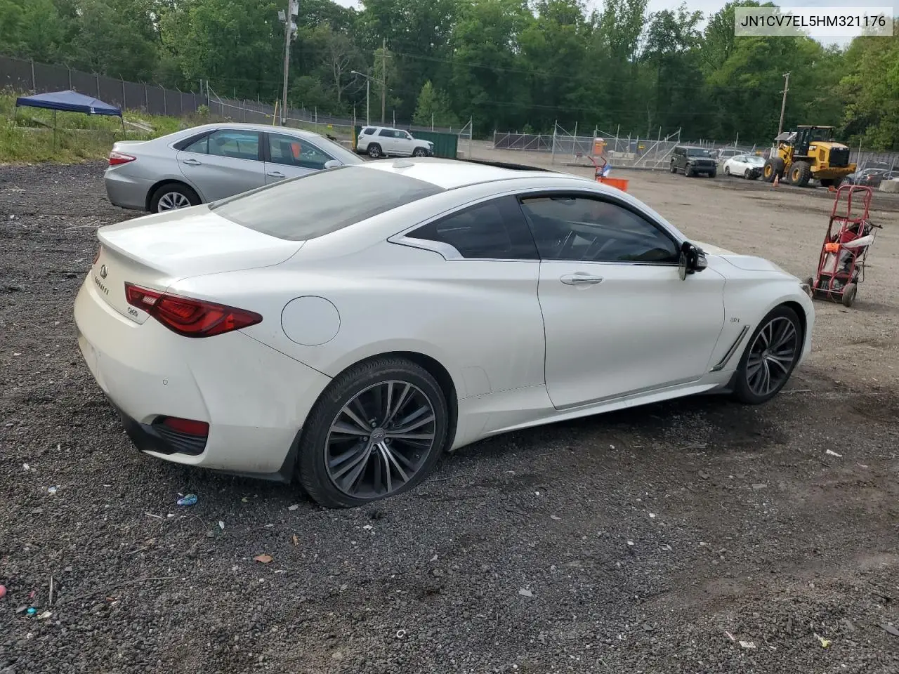 2017 Infiniti Q60 Base VIN: JN1CV7EL5HM321176 Lot: 56045305