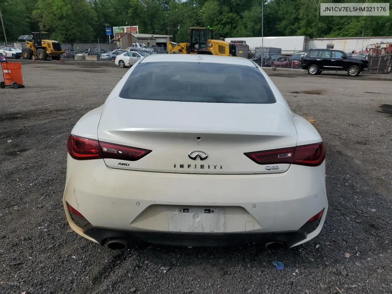 2017 Infiniti Q60 Base VIN: JN1CV7EL5HM321176 Lot: 56045305