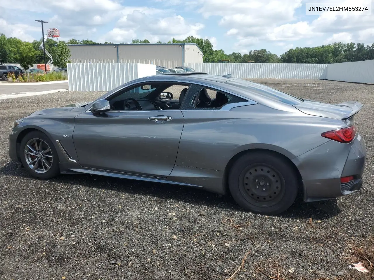 2017 Infiniti Q60 Premium VIN: JN1EV7EL2HM553274 Lot: 58239085