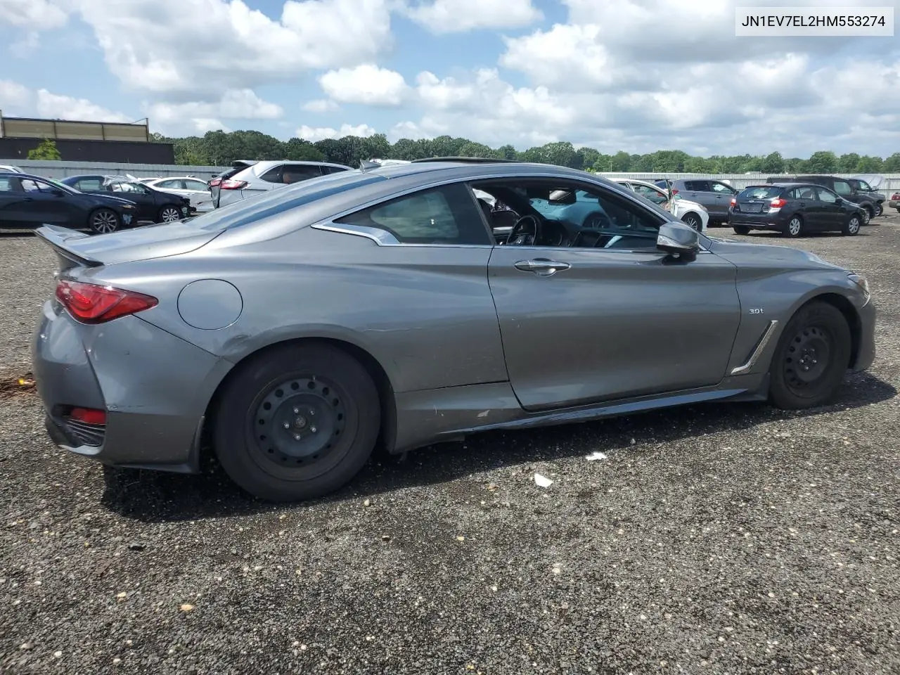 2017 Infiniti Q60 Premium VIN: JN1EV7EL2HM553274 Lot: 58239085