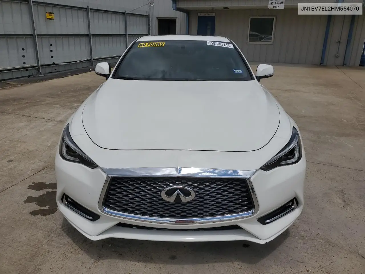 2017 Infiniti Q60 Premium VIN: JN1EV7EL2HM554070 Lot: 59993985