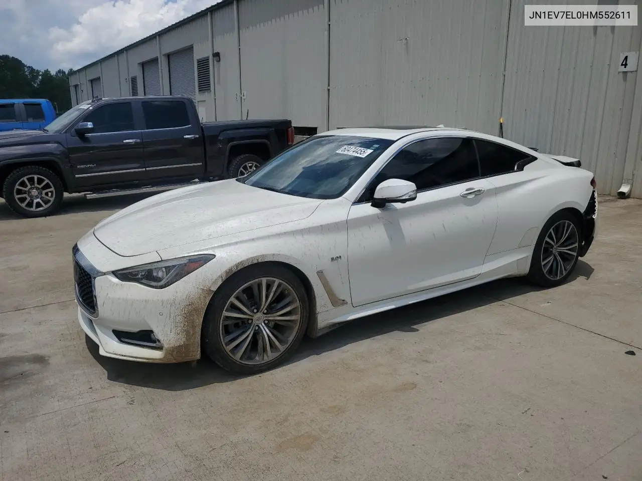 2017 Infiniti Q60 Premium VIN: JN1EV7EL0HM552611 Lot: 60474455