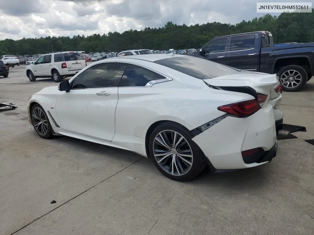 2017 Infiniti Q60 Premium VIN: JN1EV7EL0HM552611 Lot: 60474455