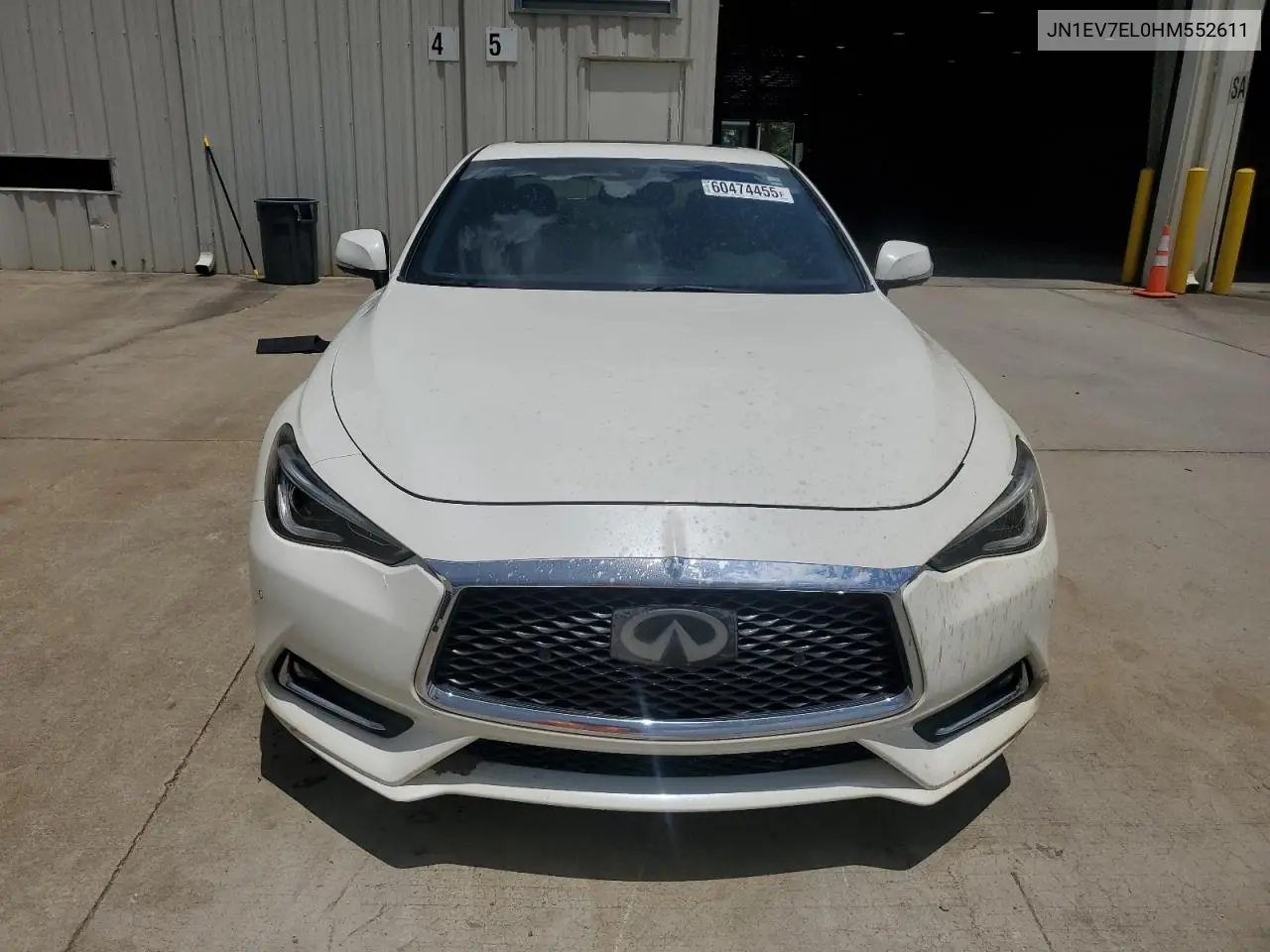 2017 Infiniti Q60 Premium VIN: JN1EV7EL0HM552611 Lot: 60474455