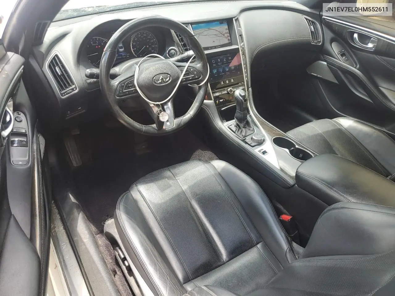 2017 Infiniti Q60 Premium VIN: JN1EV7EL0HM552611 Lot: 60474455