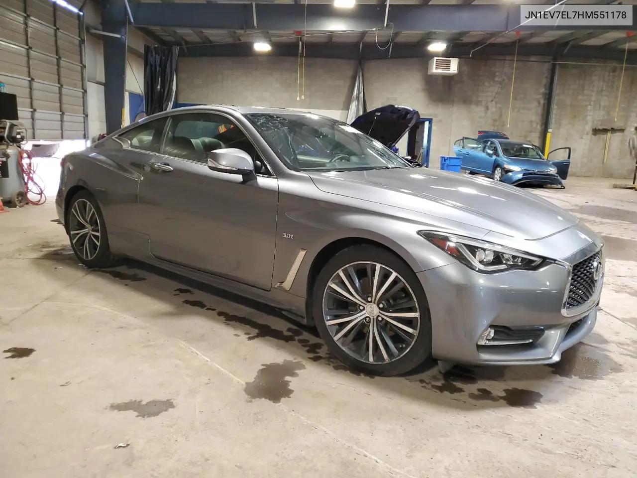 2017 Infiniti Q60 Premium VIN: JN1EV7EL7HM551178 Lot: 61747225