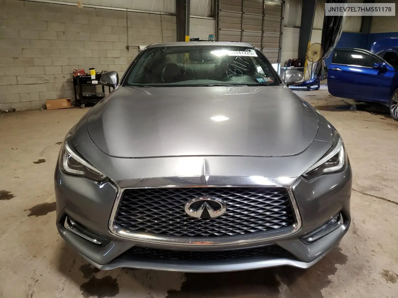 2017 Infiniti Q60 Premium VIN: JN1EV7EL7HM551178 Lot: 61747225