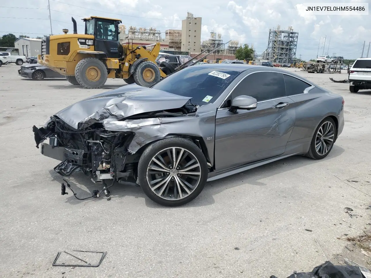 2017 Infiniti Q60 Premium VIN: JN1EV7EL0HM554486 Lot: 62382795