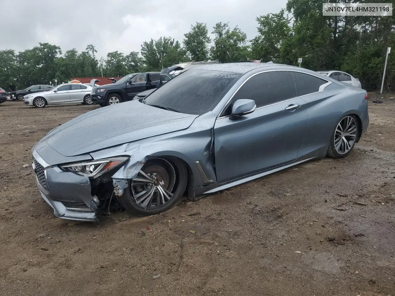 2017 Infiniti Q60 Base VIN: JN1CV7EL4HM321198 Lot: 63332085