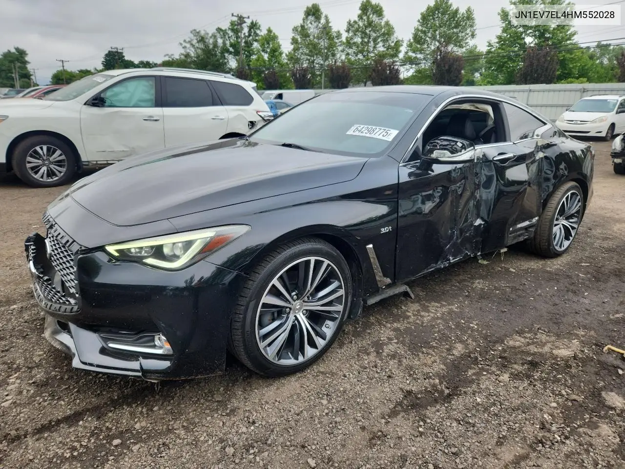 2017 Infiniti Q60 Premium VIN: JN1EV7EL4HM552028 Lot: 64298775