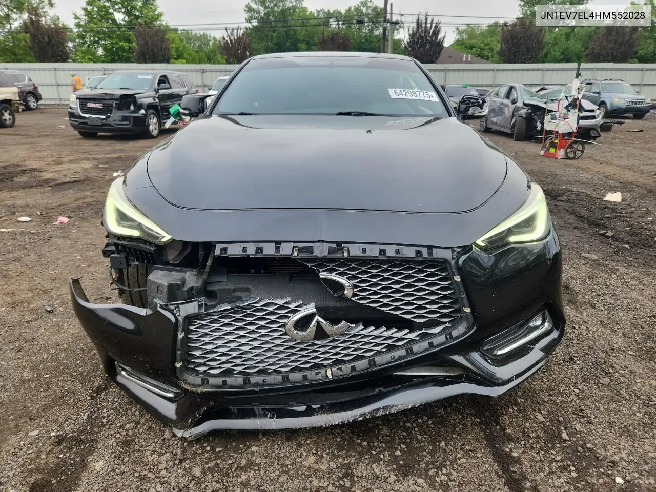 2017 Infiniti Q60 Premium VIN: JN1EV7EL4HM552028 Lot: 64298775
