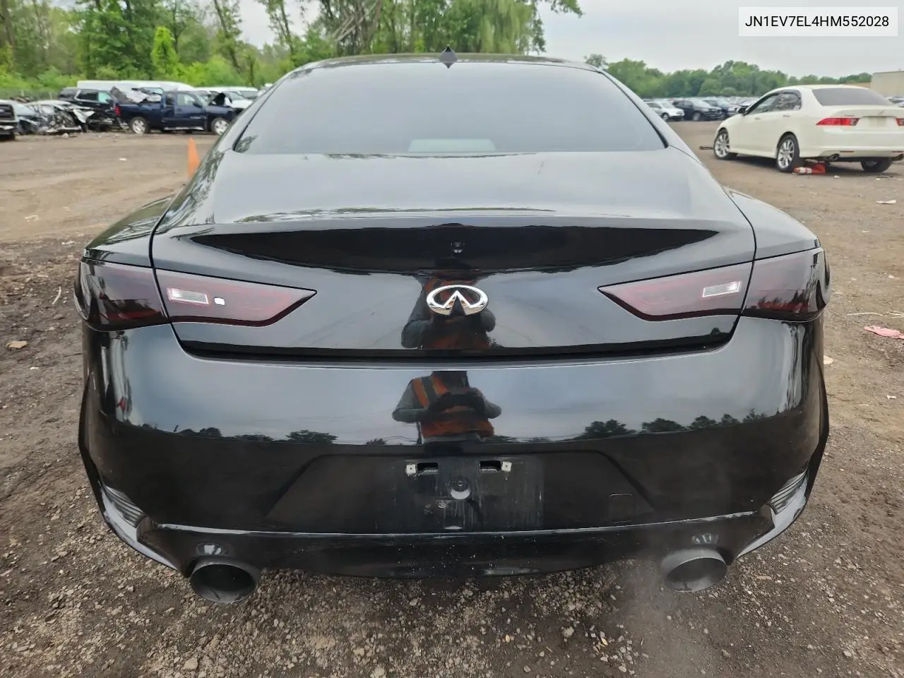 2017 Infiniti Q60 Premium VIN: JN1EV7EL4HM552028 Lot: 64298775