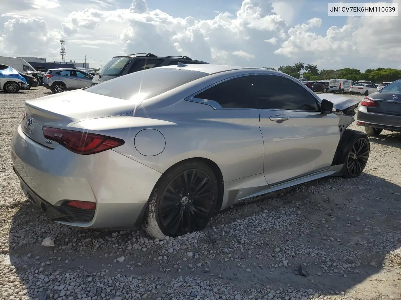 2017 Infiniti Q60 Base VIN: JN1CV7EK6HM110639 Lot: 65166285