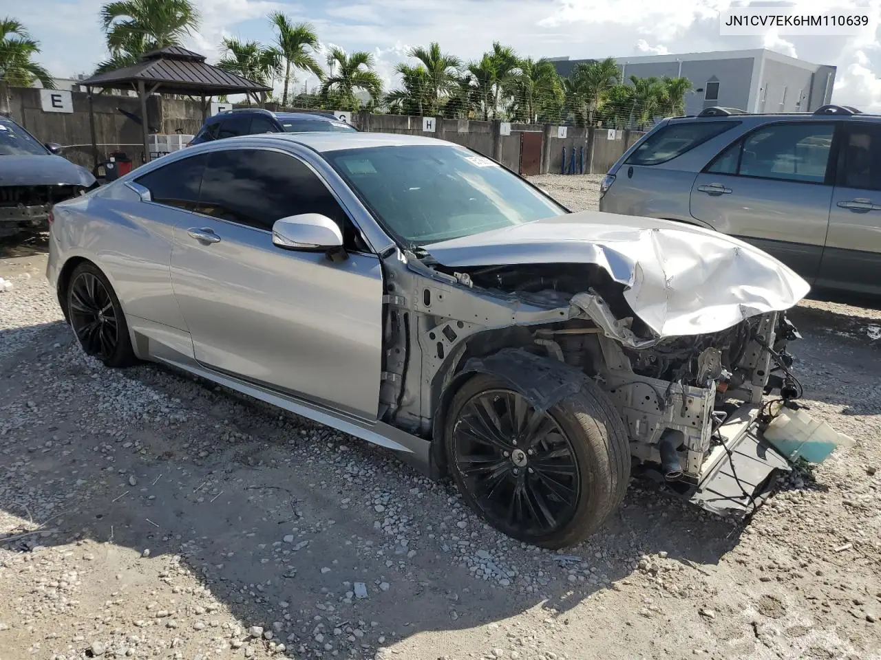 2017 Infiniti Q60 Base VIN: JN1CV7EK6HM110639 Lot: 65166285