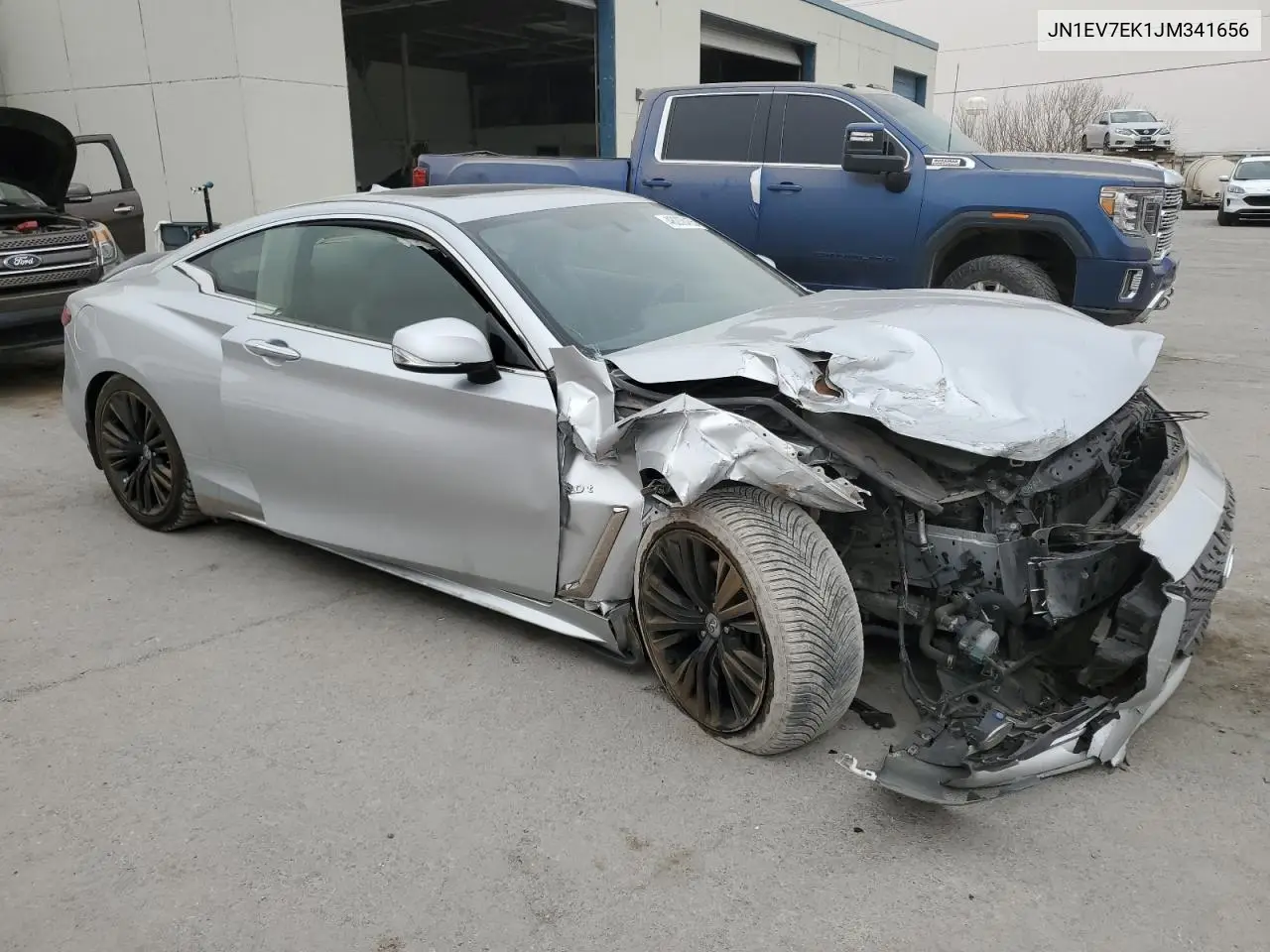 2018 Infiniti Q60 Luxe 300 VIN: JN1EV7EK1JM341656 Lot: 48208455