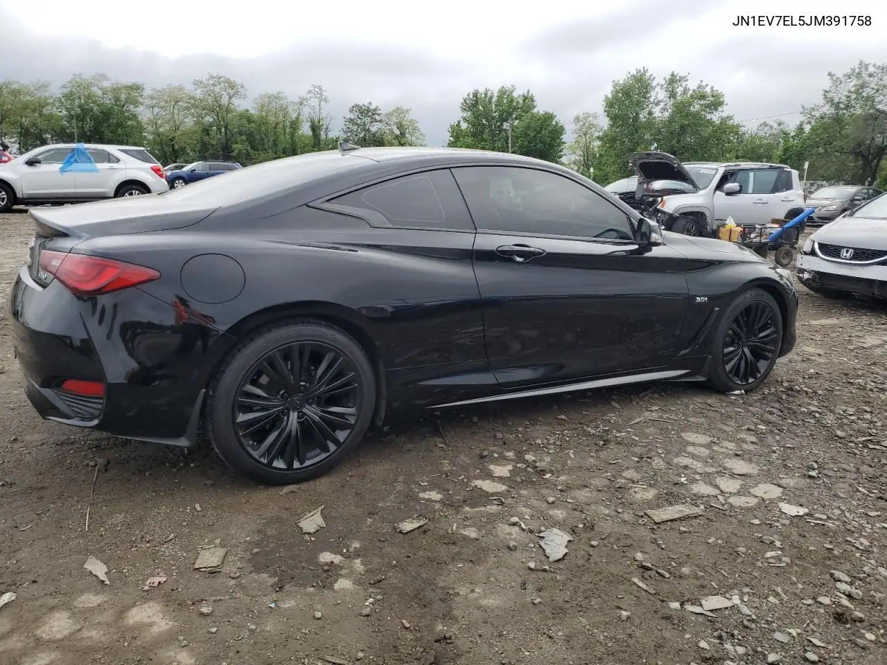 2018 Infiniti Q60 Luxe 300 VIN: JN1EV7EL5JM391758 Lot: 50708295