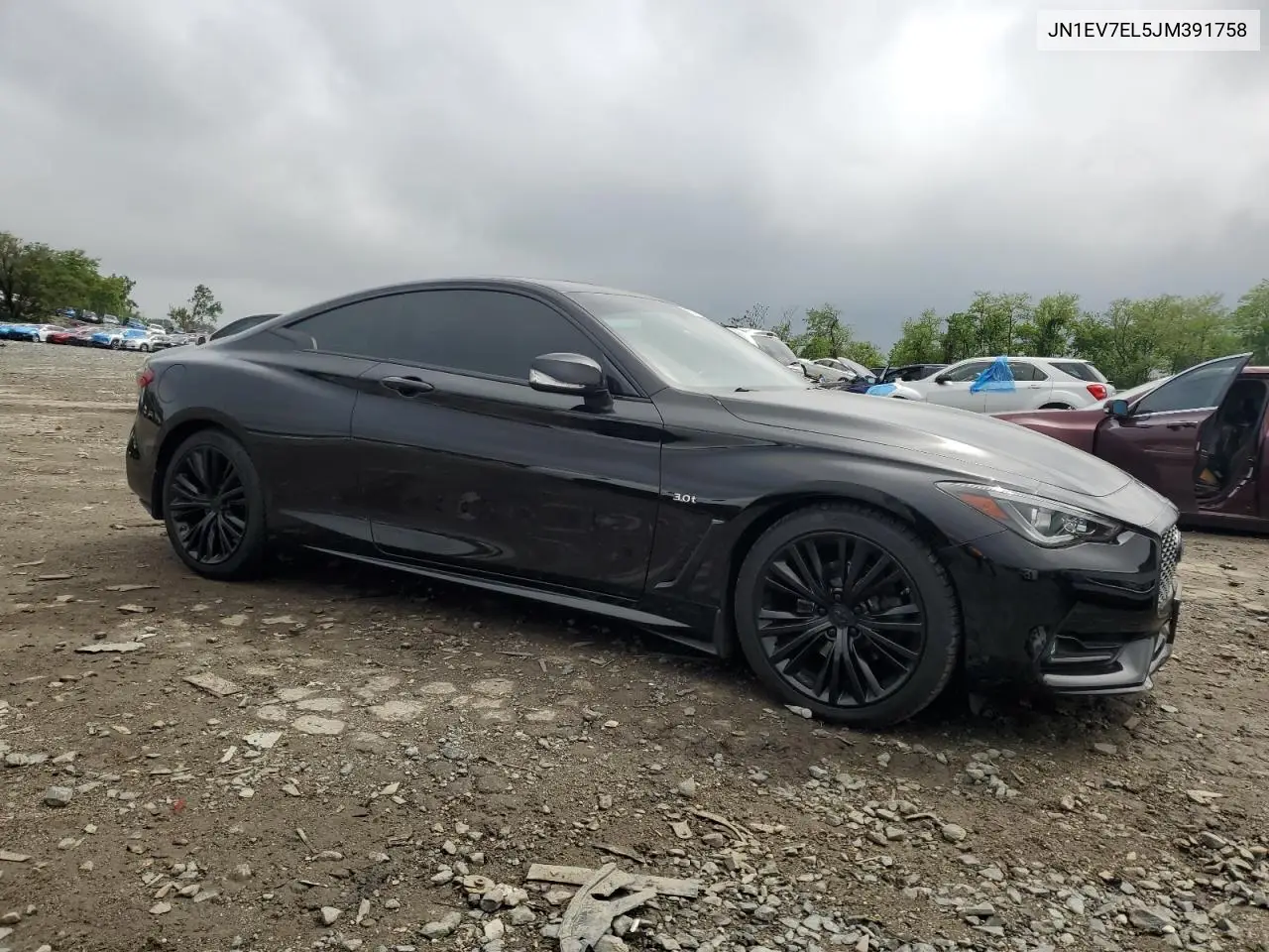 2018 Infiniti Q60 Luxe 300 VIN: JN1EV7EL5JM391758 Lot: 50708295