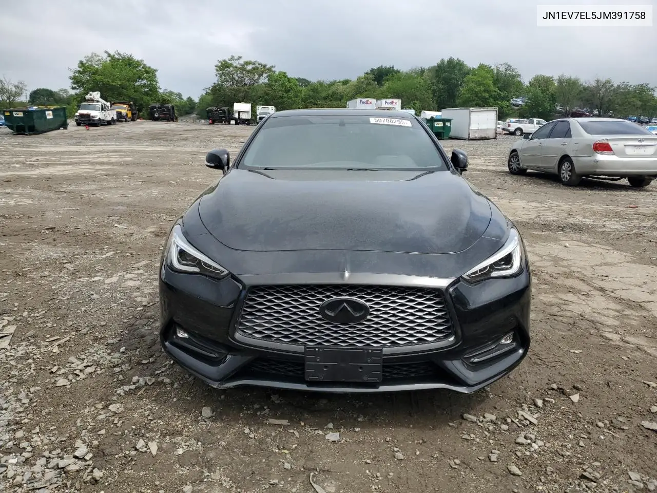 2018 Infiniti Q60 Luxe 300 VIN: JN1EV7EL5JM391758 Lot: 50708295