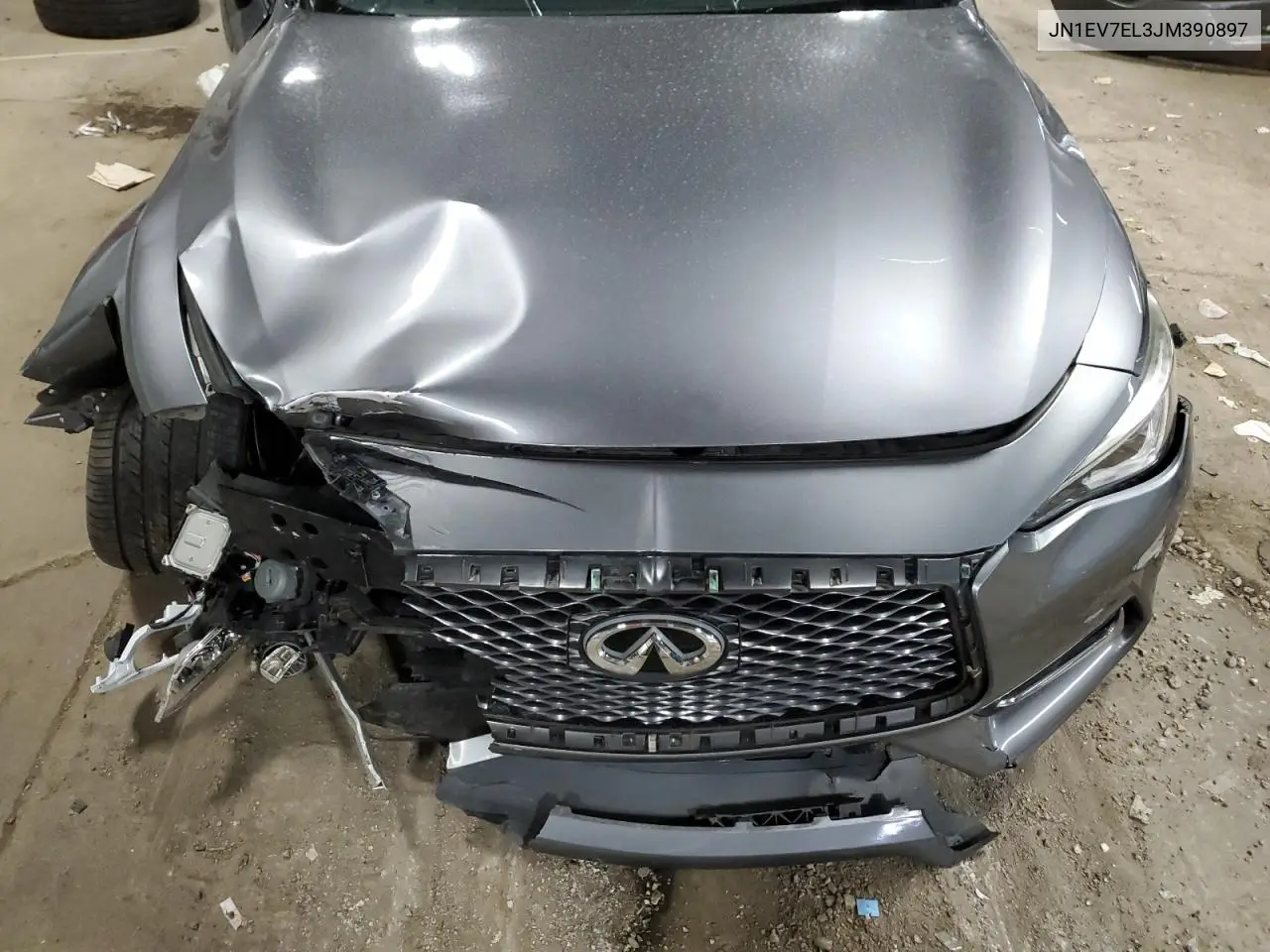 2018 Infiniti Q60 Luxe 300 VIN: JN1EV7EL3JM390897 Lot: 53268915