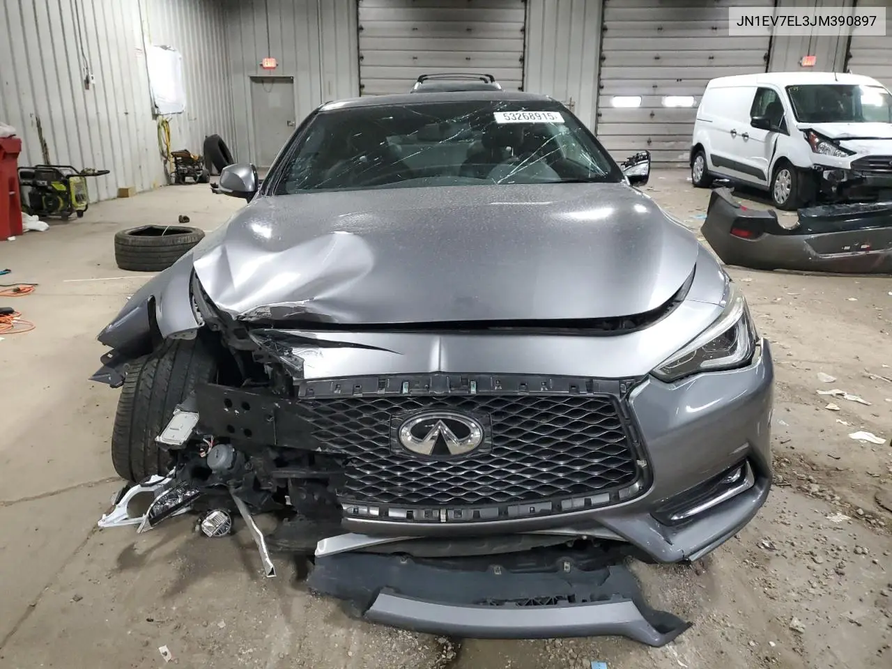 2018 Infiniti Q60 Luxe 300 VIN: JN1EV7EL3JM390897 Lot: 53268915