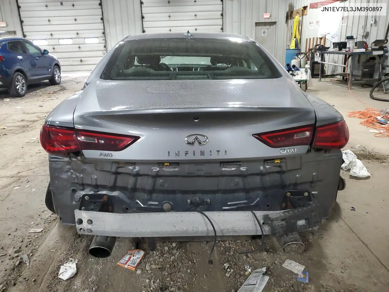 2018 Infiniti Q60 Luxe 300 VIN: JN1EV7EL3JM390897 Lot: 53268915