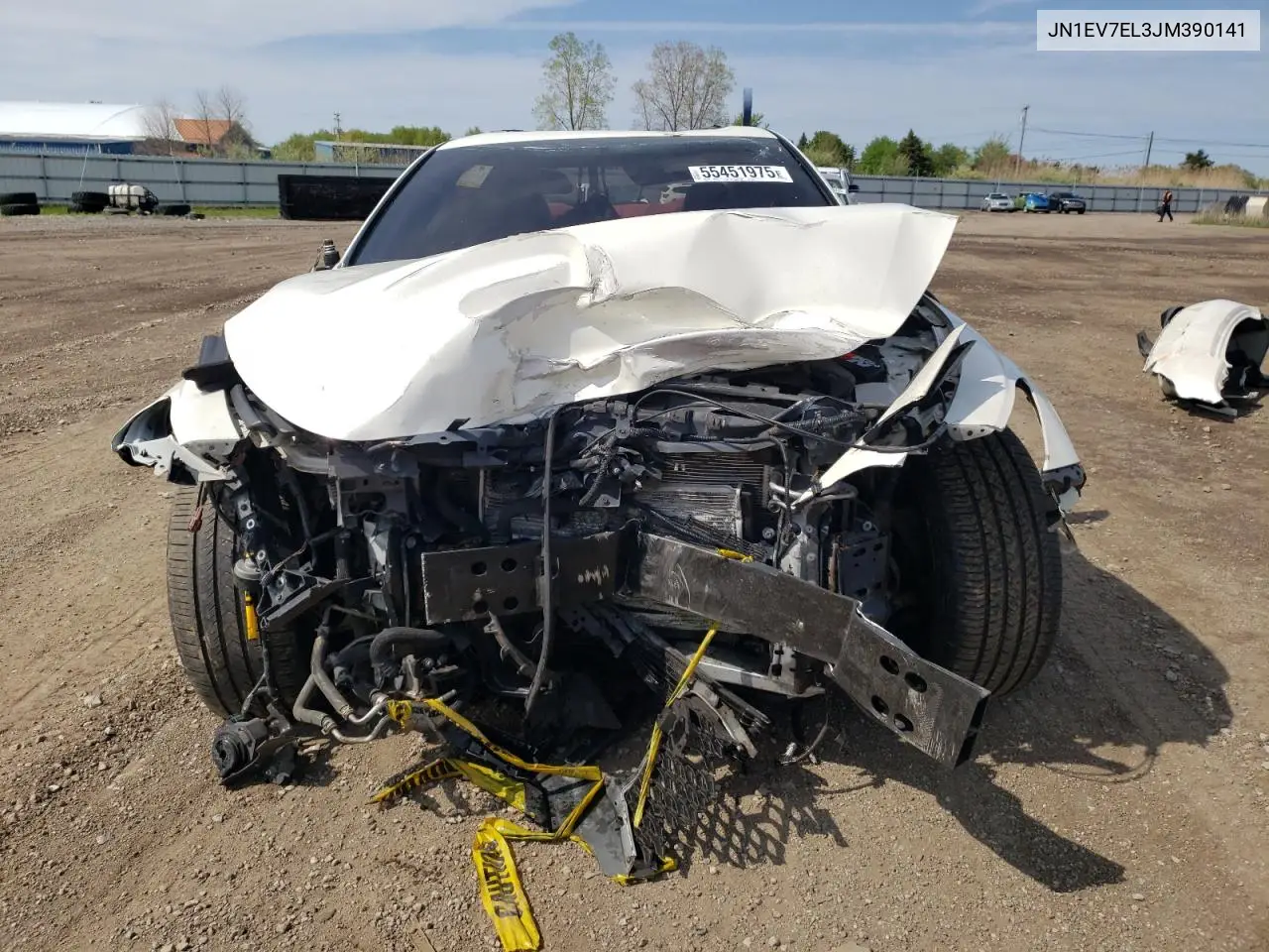 2018 Infiniti Q60 Luxe 300 VIN: JN1EV7EL3JM390141 Lot: 55451975