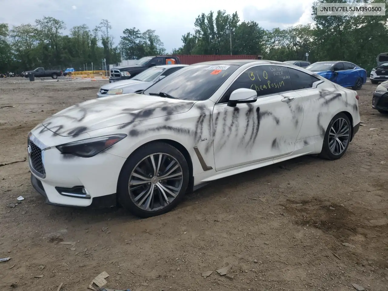 2018 Infiniti Q60 Luxe 300 VIN: JN1EV7EL5JM390500 Lot: 56012955