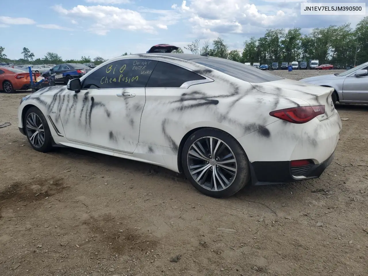 2018 Infiniti Q60 Luxe 300 VIN: JN1EV7EL5JM390500 Lot: 56012955