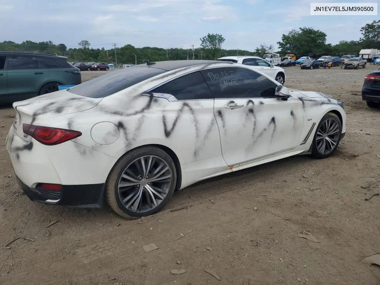 2018 Infiniti Q60 Luxe 300 VIN: JN1EV7EL5JM390500 Lot: 56012955