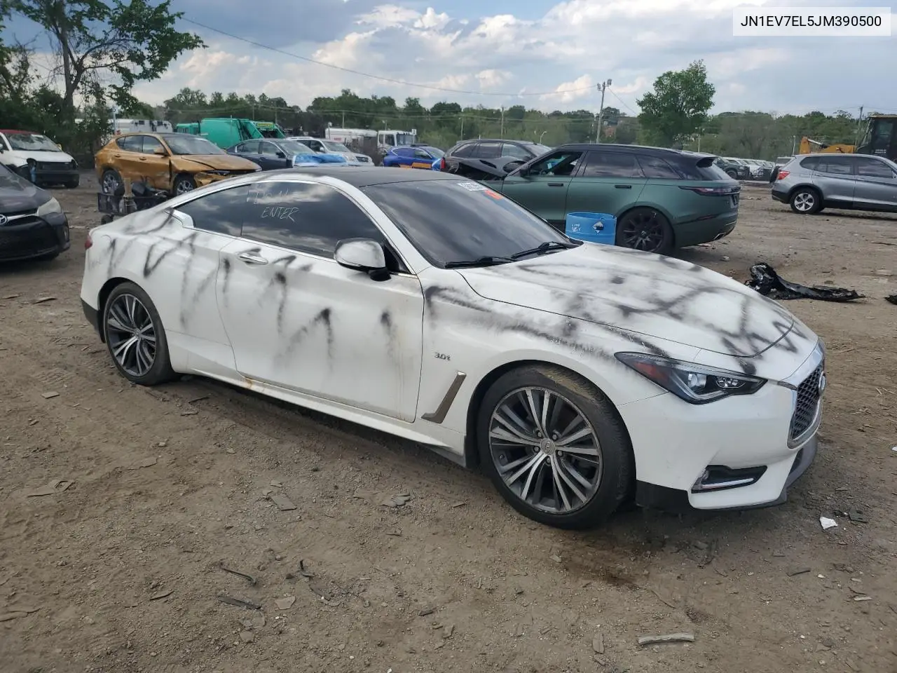 2018 Infiniti Q60 Luxe 300 VIN: JN1EV7EL5JM390500 Lot: 56012955