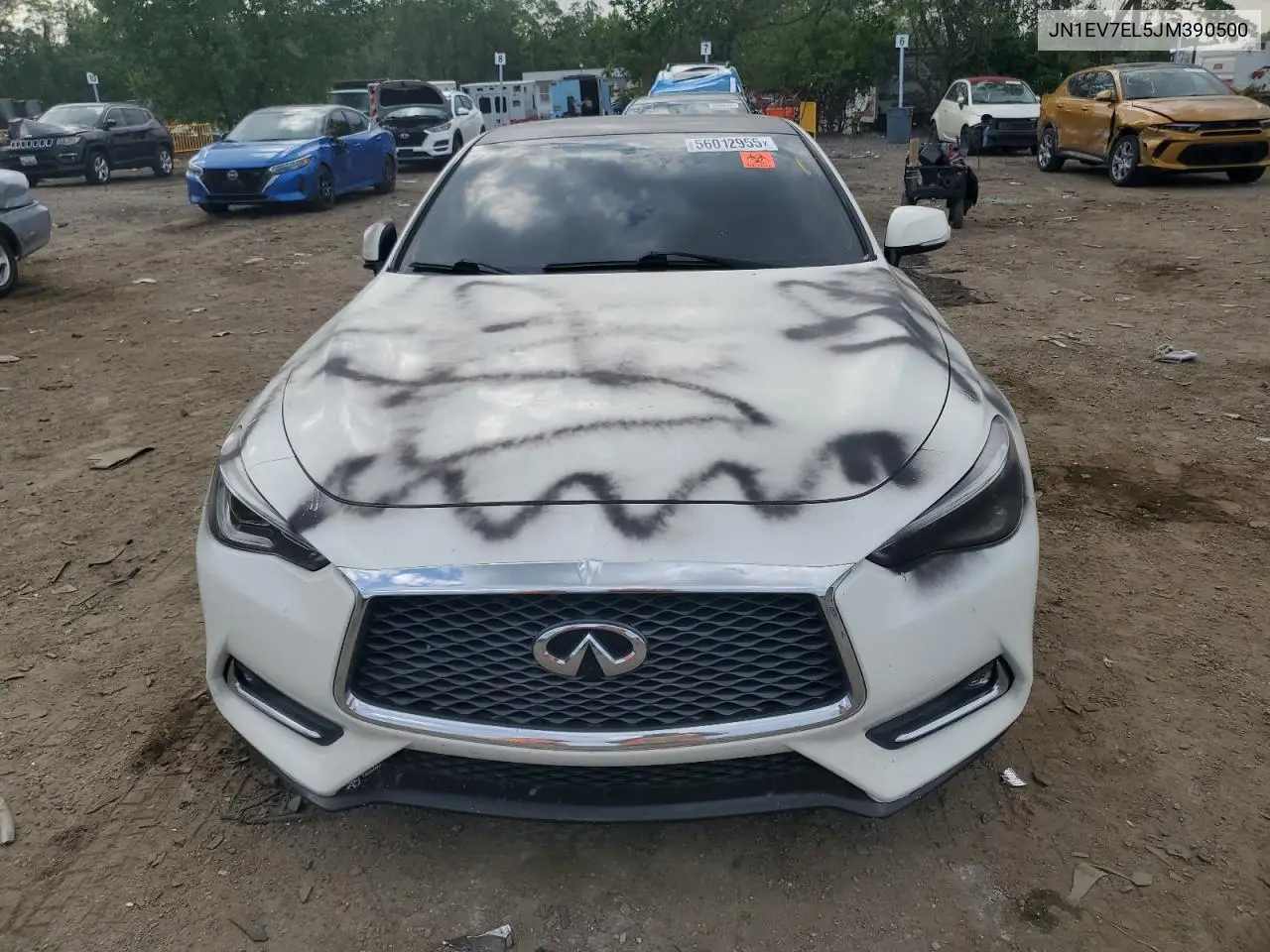2018 Infiniti Q60 Luxe 300 VIN: JN1EV7EL5JM390500 Lot: 56012955