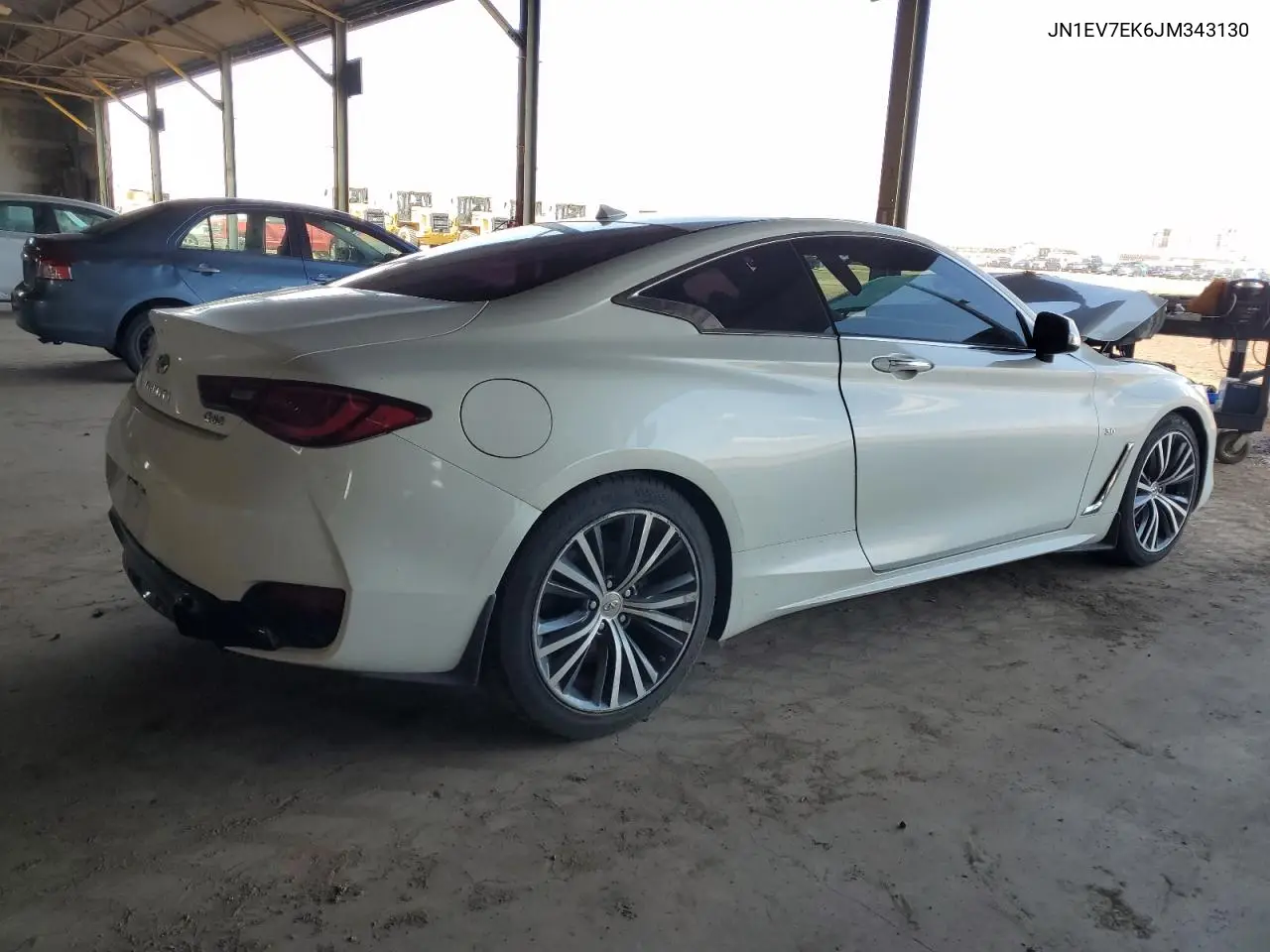 2018 Infiniti Q60 Luxe 300 VIN: JN1EV7EK6JM343130 Lot: 57682905