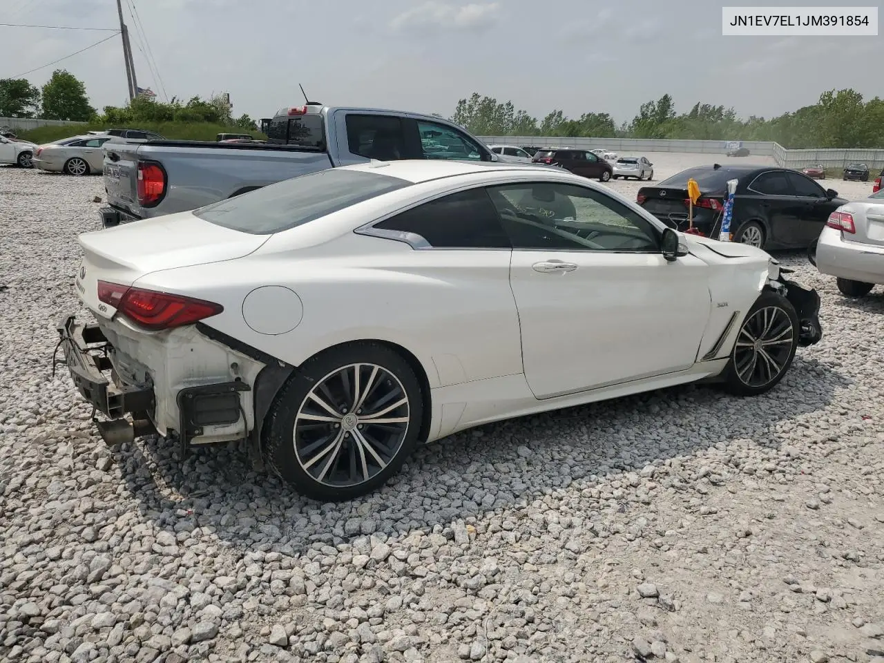 2018 Infiniti Q60 Luxe 300 VIN: JN1EV7EL1JM391854 Lot: 58989155