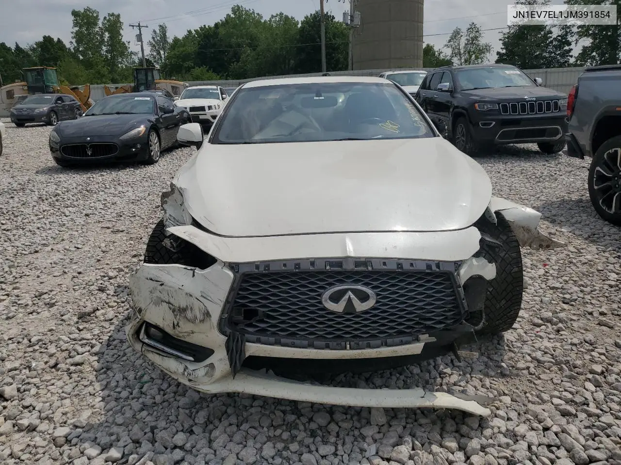 2018 Infiniti Q60 Luxe 300 VIN: JN1EV7EL1JM391854 Lot: 58989155