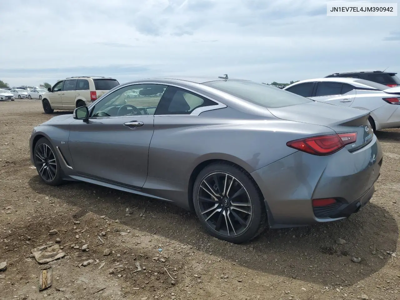 2018 Infiniti Q60 Luxe 300 VIN: JN1EV7EL4JM390942 Lot: 61416705