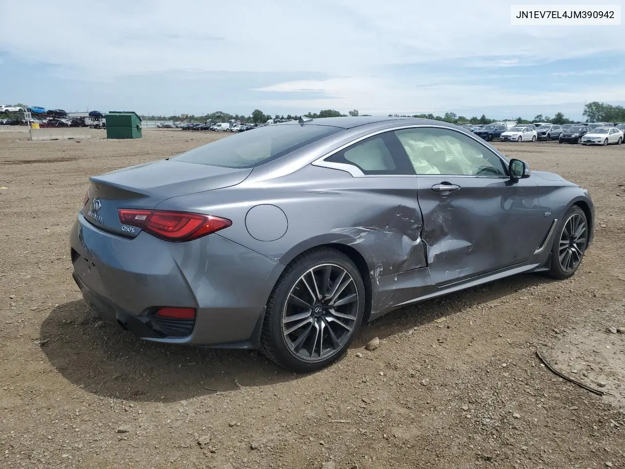 2018 Infiniti Q60 Luxe 300 VIN: JN1EV7EL4JM390942 Lot: 61416705