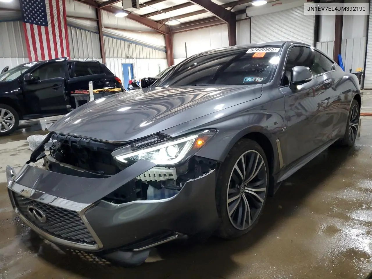 2018 Infiniti Q60 Luxe 300 VIN: JN1EV7EL4JM392190 Lot: 62638985