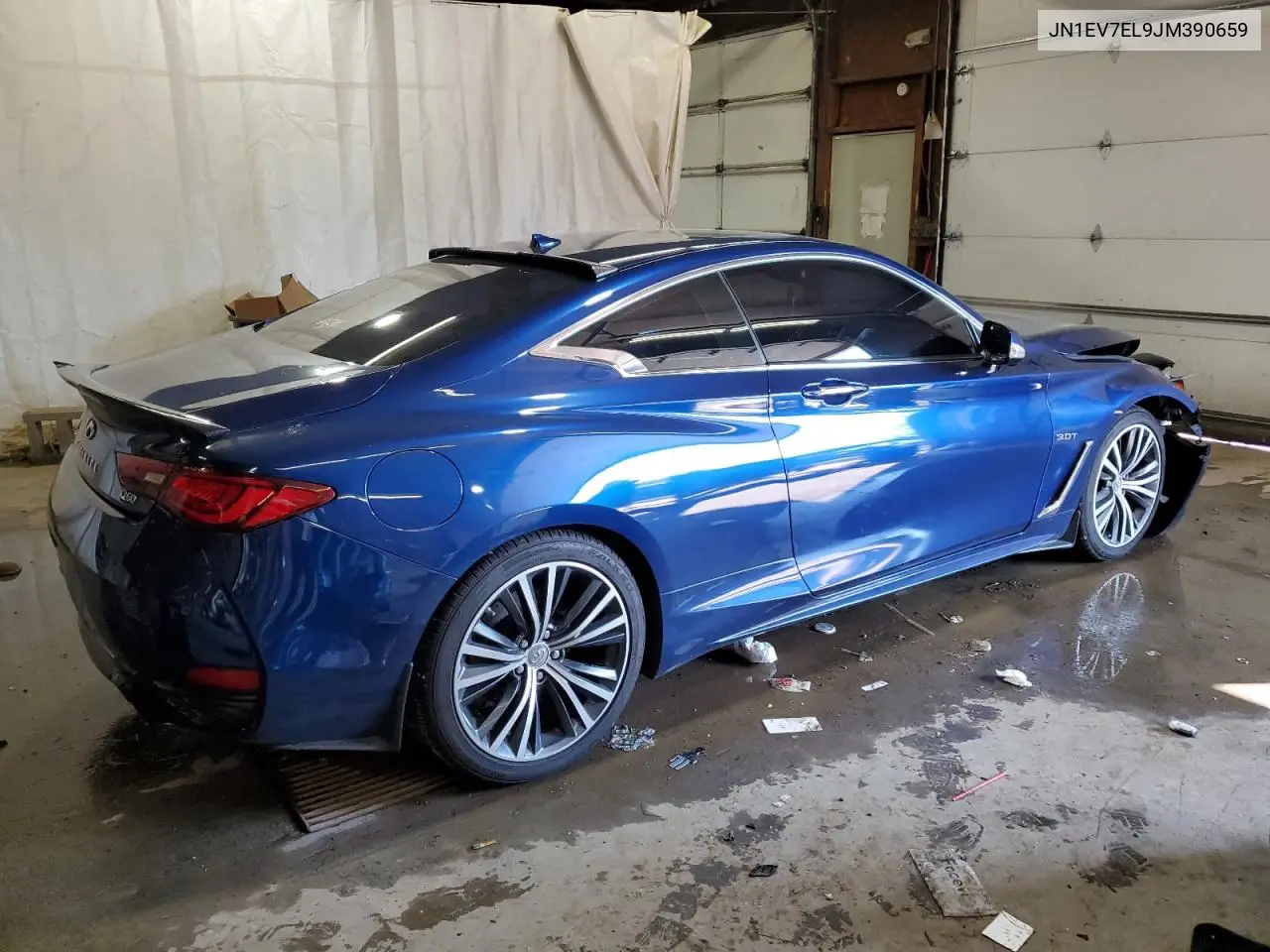 2018 Infiniti Q60 Luxe 300 VIN: JN1EV7EL9JM390659 Lot: 62937225