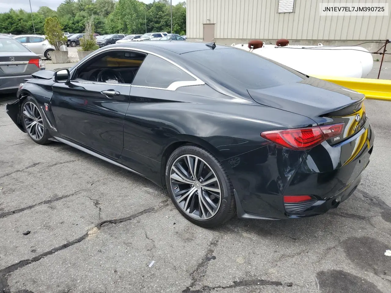2018 Infiniti Q60 Luxe 300 VIN: JN1EV7EL7JM390725 Lot: 62990135