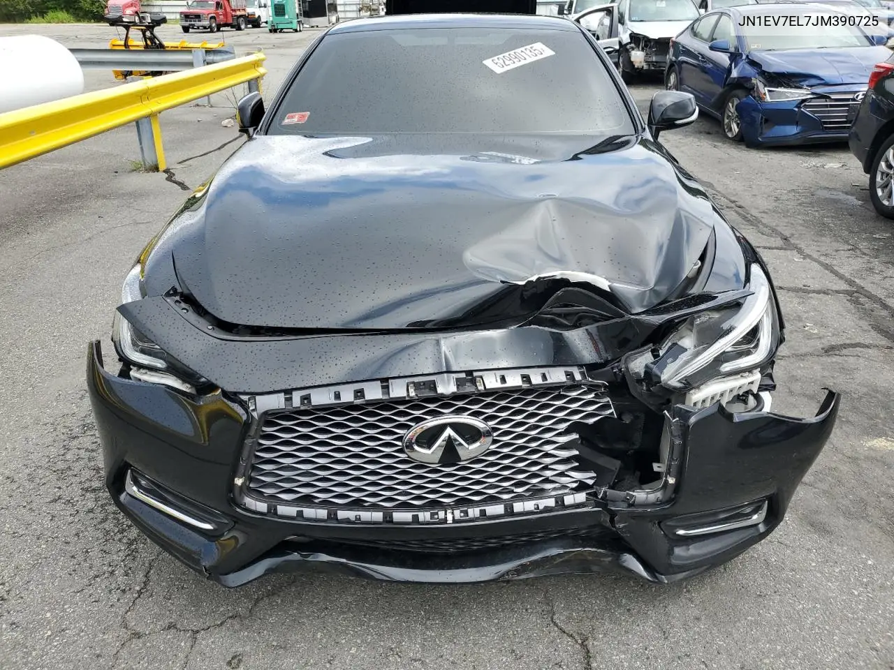 2018 Infiniti Q60 Luxe 300 VIN: JN1EV7EL7JM390725 Lot: 62990135