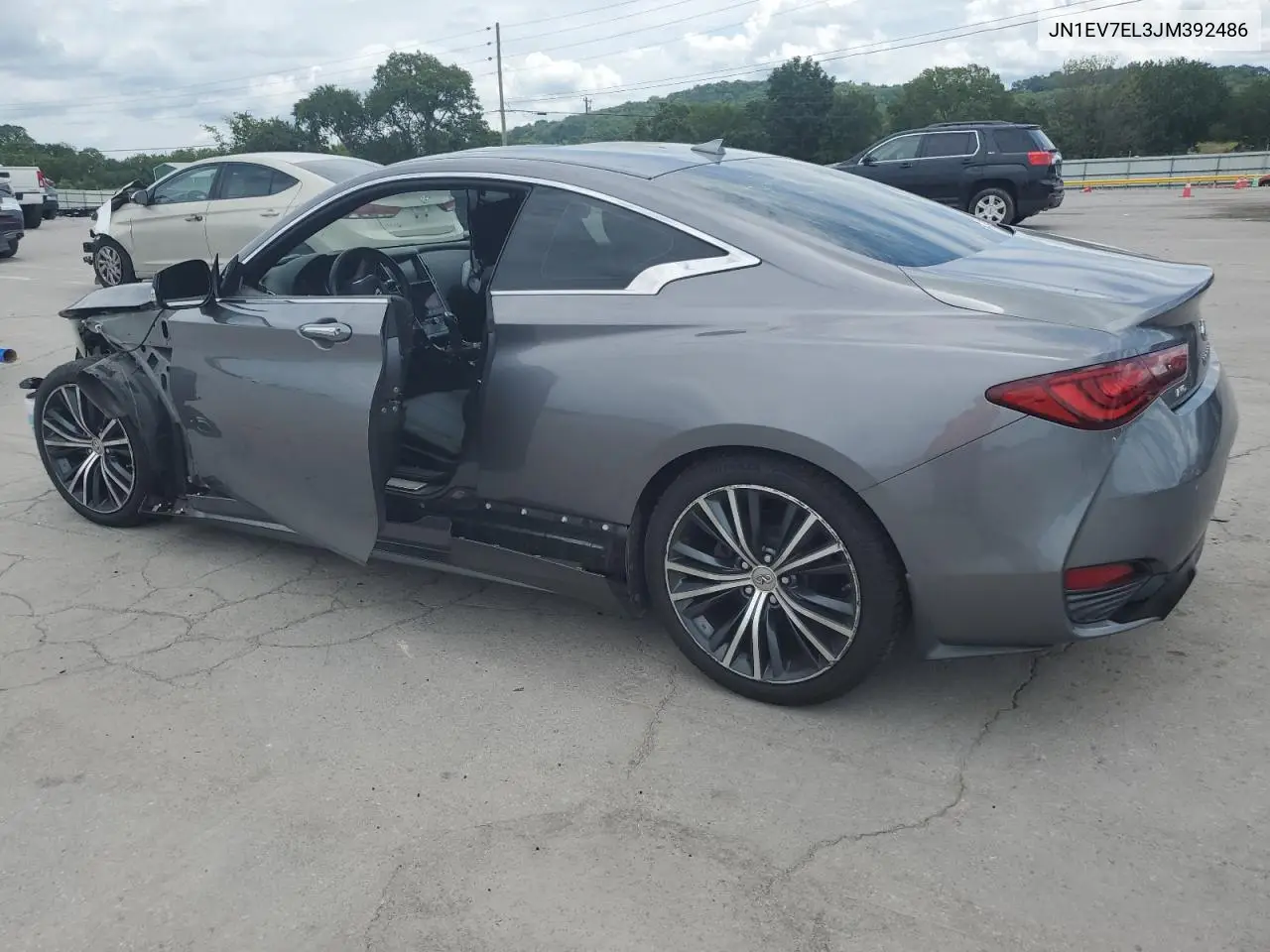 2018 Infiniti Q60 Luxe 300 VIN: JN1EV7EL3JM392486 Lot: 63526845